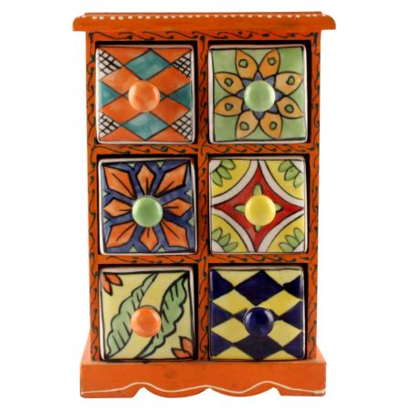 Spice Box-1465 Masala Rack Container Gift Item